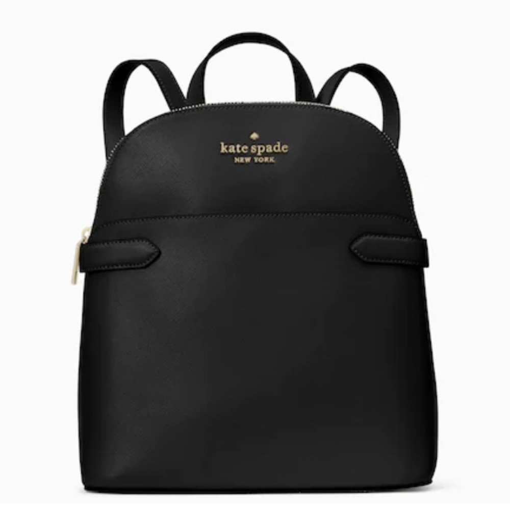 NWOT Kate Spade Staci Dome Backpack black